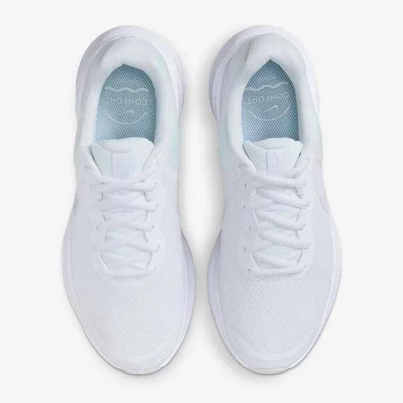 Nike Women's Revolution 7 Road Running Shoes White FB2208-100, Size 9 (New) - Picture 15 of 16